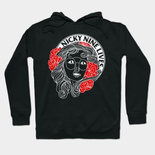 Nicky Nine Lives Halo Roses Hoodie